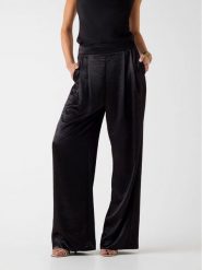 Guess Spodnie materiałowe W6RB66 W2612 Czarny Regular Fit. Czarne spodnie materiałowe damskie Guess, s, z aplikacjami, z materiału. Za 529.99 zł.