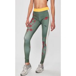 Puma - Legginsy x Sue Tsai. Zielone legginsy damskie Puma, m, bez wzorów, z dzianiny. W wyprzedaży za 219.90 zł.