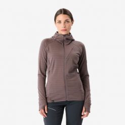 Sweter damski trekkingowy Simond Merino Resist. Brązowe swetry damskie SIMOND, m, bez wzorów, z elastanu, bez kołnierzyka, bez ramiączek, bez kaptura. Za 349.99 zł.