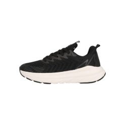 Sneakersy damskie Endurance Adriel. Czarne obuwie sportowe damskie Endurance, bez wzorów, na fitness i siłownię. Za 193.50 zł.