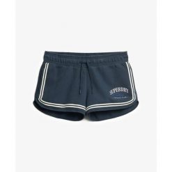 Szorty damskie Superdry Country Club. Niebieskie szorty sportowe damskie Superdry., s, bez wzorów, eleganckie, do biegania. Za 225.70 zł.