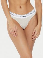 Calvin Klein Underwear Stringi 0000F3786E Beżowy. Brązowe stringi damskie Calvin Klein Underwear, xs, bez wzorów, z bawełny. Za 59.99 zł.