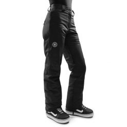 Spodnie snowboardowe damskie P1-W Vader. Czarne spodnie materiałowe damskie SIROKO, xs, bez wzorów. Za 844.00 zł.