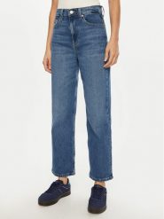 Tommy Jeans Jeansy Layla DW0DW19563 Niebieski Straight Fit. Niebieskie jeansy damskie Tommy Jeans. Za 249.99 zł.