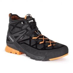 Buty trekkingowe męskie Aku Rock Dfs Mid Gtx. Czarne trekkingi męskie Aku, za kostkę, trekkingowe, gore-tex. Za 872.00 zł.