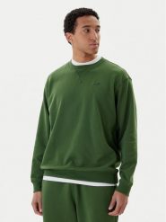 New Balance Bluza MT41506 Zielony Relaxed Fit. Zielone bluzy męskie New Balance, m, bez wzorów, z bawełny, bez kaptura. Za 359.99 zł.