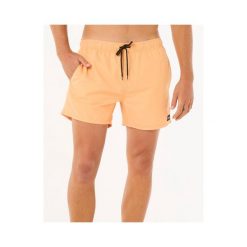 Spodenki surfingowe męskie Rip Curl Offset Volley Pomarańczowy. Brązowe kąpielówki męskie Rip Curl, m, bez wzorów. Za 140.00 zł.