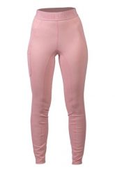 Dziewczęce legginsy jeździeckie z pełną przyczepnością HKM Tabea. Niebieskie legginsy dla dziewczynek HKM, bez wzorów, z materiału, długie. Za 196.50 zł.