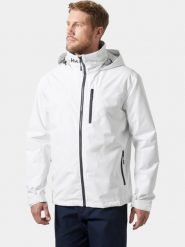 Kurtka Żeglarska Męska Helly Hansen Crew HD Midlayer 2. Białe kurtki męskie Helly Hansen, m, bez wzorów, z materiału, bez kaptura. Za 599.20 zł.