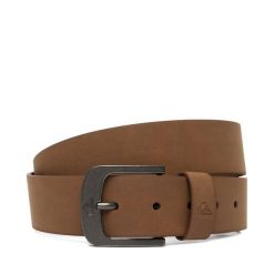 Pasek Quiksilver. Brązowe paski damskie Quiksilver, bez wzorów, street. Za 149.99 zł.