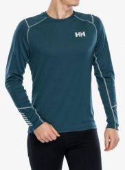 Bluza termoaktywna męska Helly Hansen LIFA Active Crew. Zielone bluzy męskie Helly Hansen, l, bez wzorów, z materiału, bez kaptura. Za 281.00 zł.