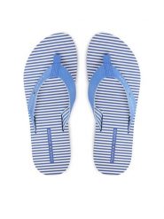 Tommy Hilfiger Japonki Th Ithaca Stripe Summer Sandal FW0FW09192 Niebieski. Niebieskie klapki damskie Tommy Hilfiger, bez wzorów, z materiału, bez obcasa. Za 169.99 zł.