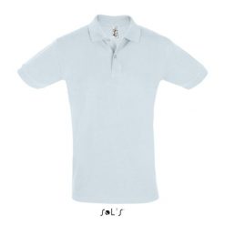 Polo Sol's Perfect. Niebieskie koszulki polo męskie SOL'S, m, bez wzorów, eleganckie, bez ramiączek. Za 91.50 zł.