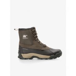 Buty zimowe męskie Sorel Buxton Lite Boot WP. Czarne trekkingi męskie Sorel, na zimę, trekkingowe. Za 445.99 zł.