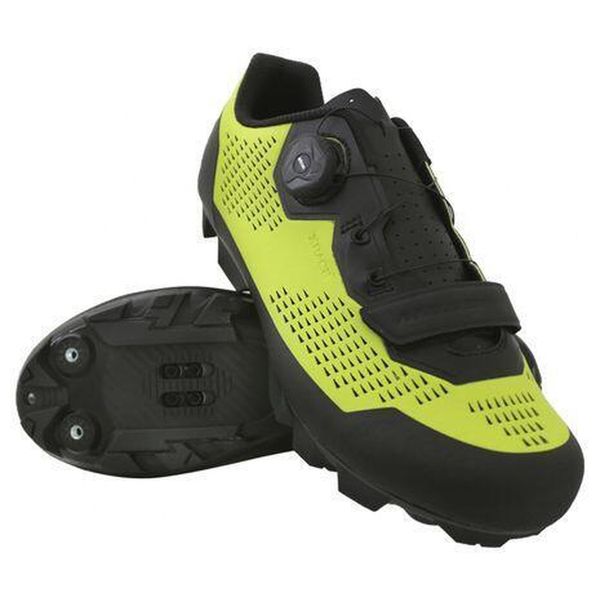 Buty MTB Massi X Race. Zielone obuwie sportowe damskie MASSI, bez wzorów, rowerowe. Za 492.10 zł.