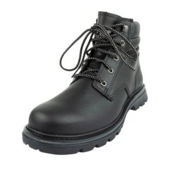Botki Męskie Skóra Zimowe Quadrate. Czarne botki męskie Caterpillar, na zimę, bez wzorów, z koronki, z okrągłym noskiem, bez zapięcia. Za 675.99 zł.