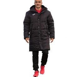 Kurtka Męska Anorak Iceland III. Czarne kurtki męskie Joma, l, bez wzorów, z elastanu, z kapturem. Za 596.99 zł.