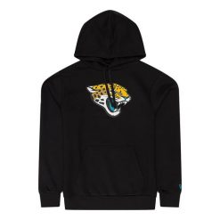 Bluza z kapturem Jacksonville Jaguars NFL. Białe bluzy męskie New Era, m, bez wzorów, z bawełny, z kapturem. Za 186.50 zł.