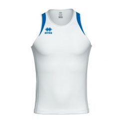 Tank top Errea Starter. Białe t-shirty męskie ERREA, l, z aplikacjami, z materiału, bez kołnierzyka. Za 191.50 zł.