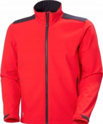 Kurtka męska Helly Hansen Jacket HELLY HANSEN Manchester 2.0 Softs, red 2XL. Czerwone kurtki męskie Helly Hansen, m, bez wzorów, bez kaptura. Za 255.89 zł.