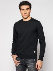 Jack & Jones Bluza Basic 12181903 Czarny Regular Fit. Czarne bluzy męskie Jack & Jones, m, bez wzorów, z bawełny, bez kaptura. Za 119.99 zł.