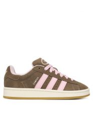 Adidas Sneakersy Campus 00S JR5038 Brązowy. Brązowe buty sportowe dziewczęce Adidas, bez wzorów, ze skóry, bez zapięcia. Za 399.99 zł.