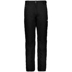 Spodnie damskie narciarskie CMP 39W1716. Czarne spodnie snowboardowe damskie CMP, l, bez wzorów, narciarskie. W wyprzedaży za 475.99 zł.