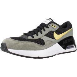 Buty Chłopak Nike Jr Air Max System szary. Czarne buty sportowe chłopięce Nike, bez wzorów, bez zapięcia, trekkingowe. W wyprzedaży za 356.20 zł.