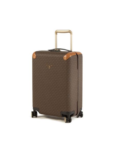MICHAEL Michael Kors Walizka kabinowa Travel 30S0GTFT3B Brązowy. Brązowe walizki męskie MICHAEL Michael Kors, bez wzorów, ze skóry. Za 2,229.00 zł.
