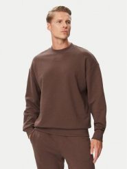 HUGO Bluza Dapocrew 50525892 Brązowy Regular Fit. Brązowe bluzy męskie Hugo, m, bez wzorów, z bawełny, bez kaptura. Za 399.99 zł.