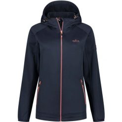 Kurtka Softshell Kjelvik Kelly dla Kobiet - Wiatroszczelna i Ciepła. Niebieskie kurtki sportowe damskie Jack Wolfskin, bez wzorów, z softshellu, bez kaptura, trekkingowe. Za 236.99 zł.