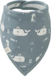 Fresk Fresk Bandana Wieloryb Blue fog. Niebieskie rękawiczki dziecięce Fresk, bez wzorów. Za 59.00 zł.