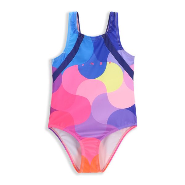 Strój jednoczęściowy pływacki dziecięcy Lemon Explore WL5. Stroje kąpielowe dla dziewczynek LEMON explore, bez wzorów, z elastanu. Za 89.90 zł.