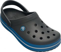 Crocs Sandały damskie Crocband charcoal/ocean r. 38-39 (11016). Szare sandały damskie Crocs, bez wzorów, bez obcasa, bez zapięcia. Za 302.24 zł.