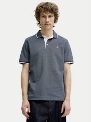 Jack & Jones Polo Paulos 12136668 Szary Regular Fit. Szare koszulki polo męskie Jack & Jones, m, bez wzorów, z bawełny, bez ramiączek. Za 149.99 zł.