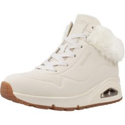 Buty SKECHERS UNO-FALL AIR Biały. Białe trekkingi damskie Skechers, trekkingowe. Za 249.99 zł.