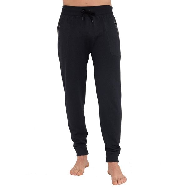 Spodnie dresowe termoaktywne męskie Brubeck Fusion. Czarne spodnie sportowe męskie Brubeck, na lato, m, bez wzorów, z dresówki, trekkingowe. Za 169.00 zł.