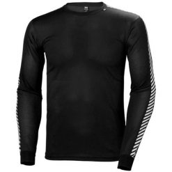 Bluza Helly Hansen lifa stripe crew. Czarne bluzy męskie Helly Hansen, m, bez wzorów, bez kaptura. W wyprzedaży za 169.15 zł.