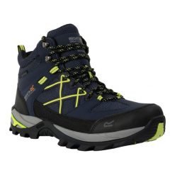 Męskie Buty Do Chodzenia Samaris III. Niebieskie trekkingi męskie Regatta, trekkingowe. Za 342.99 zł.