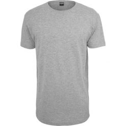 Męska Długa Koszulka W Kształcie Litery T. Szare koszulki sportowe męskie Urban Classics, l, bez wzorów, bez kołnierzyka, bez ramiączek, trekkingowe. Za 57.99 zł.