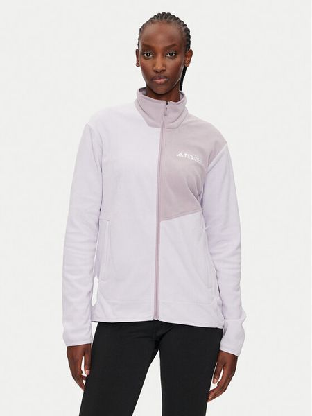 Adidas Polar Terrex Multi IZ3298 Fioletowy Regular Fit. Fioletowe bluzy sportowe damskie Adidas, l, bez wzorów, z polaru, bez kaptura. Za 329.99 zł.