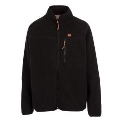 Damska Bluza Polarowa Quake Ze Skórzanym Wykończeniem. Czarne bluzy damskie Trespass, na zimę, m, bez wzorów, z dzianiny, bez kaptura. Za 162.99 zł.