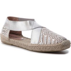 Espadryle POLLINI - SA10452G07RF0902 Argento. Szare espadryle damskie Pollini, bez wzorów, z materiału, bez obcasa, na płaskiej podeszwie, bez zapięcia. W wyprzedaży za 409.00 zł.