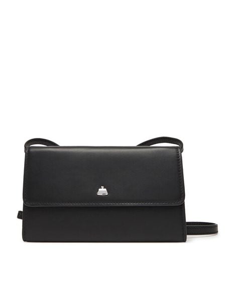 Weekend Max Mara Torebka Pegaso 2525716024600 Czarny. Czarne listonoszki damskie Weekend Max Mara, bez wzorów, ze skóry, bez dodatków. Za 1,139.00 zł.