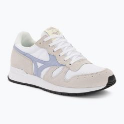 Buty damskie Mizuno ML87. Białe obuwie sportowe damskie Mizuno, trekkingowe. Za 199.99 zł.