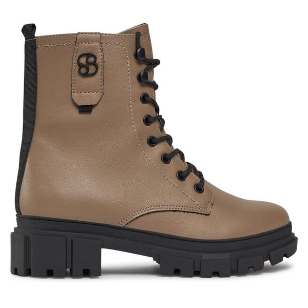 Trapery s.Oliver. Brązowe kozaki damskie S.Oliver. Za 309.99 zł.