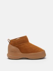 Śniegowce damskie Moon Boot LUNA LOW BOOT SUEDE. Brązowe śniegowce i trapery damskie Moon Boot. Za 748.99 zł.