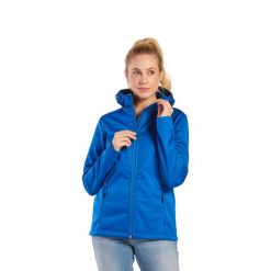 Kurtka damska Erima Softshell Performance. Niebieskie kurtki damskie Erima, l, bez wzorów, z materiału, bez kaptura. W wyprzedaży za 157.00 zł.