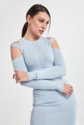 Sweter damski LIU JO. Swetry damskie Liu Jo, xs, bez wzorów, bez kołnierzyka, bez ramiączek, bez kaptura. W wyprzedaży za 359.40 zł.