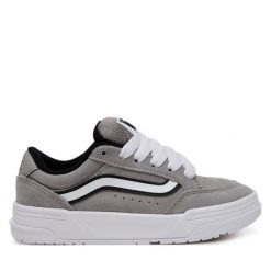 Sneakersy Vans. Szare trampki i tenisówki chłopięce Vans, bez wzorów, bez zapięcia. Za 199.99 zł.